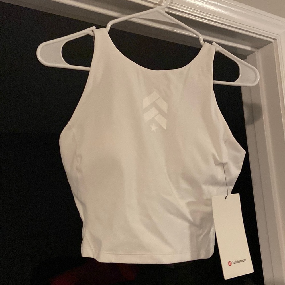 COPY - Barry’s x lululemon align high-neck tank. Brand new, never been worn, ta…